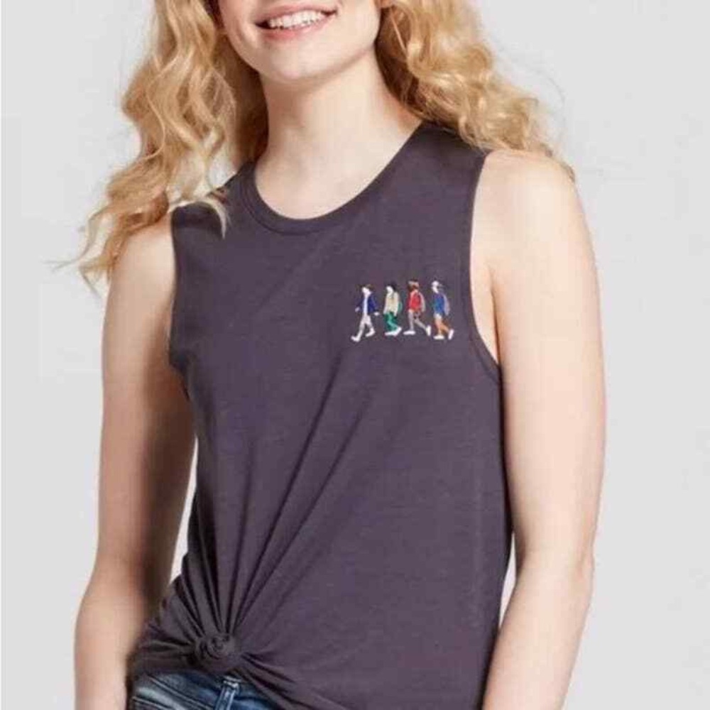 Fun Netflix Stranger Things Muscel Tee